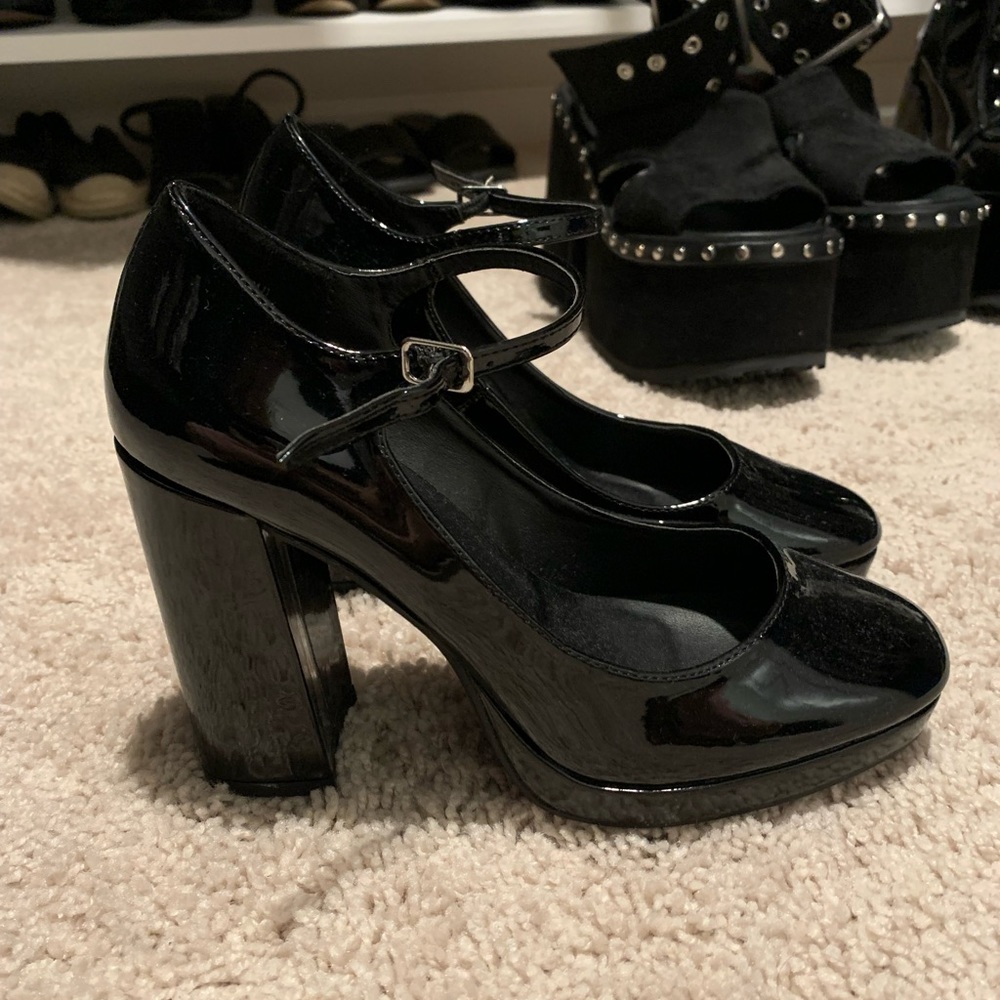 Madden Girl Black Heels